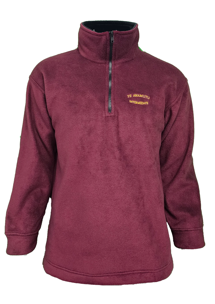 Te Awamutu Intermediate Fleece Maroon Kids