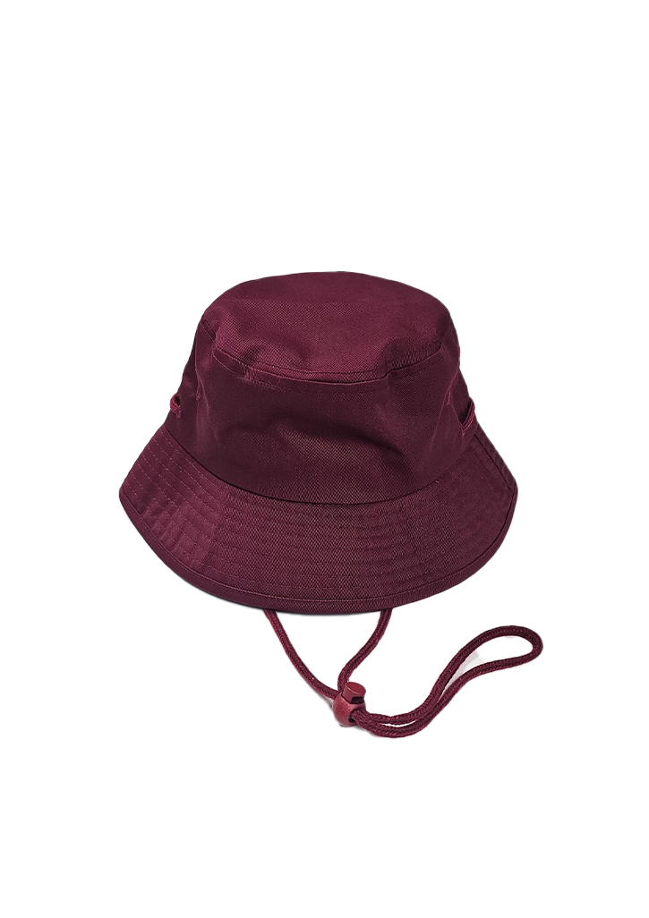 Te Awamutu Intermediate Bucket Hat Maroon